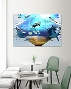 Obraz Život pod hladinou 1826